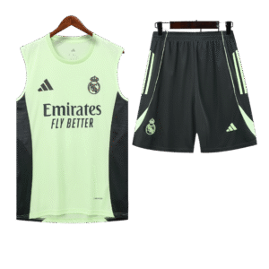 Conjunto de Entrenamiento Real Madrid 2025/26 - Sin Mangas